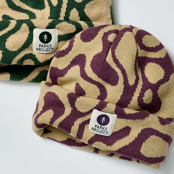 Parks Project Accessories - Parks Project Yellowstone Geysers Intarsia Beanie